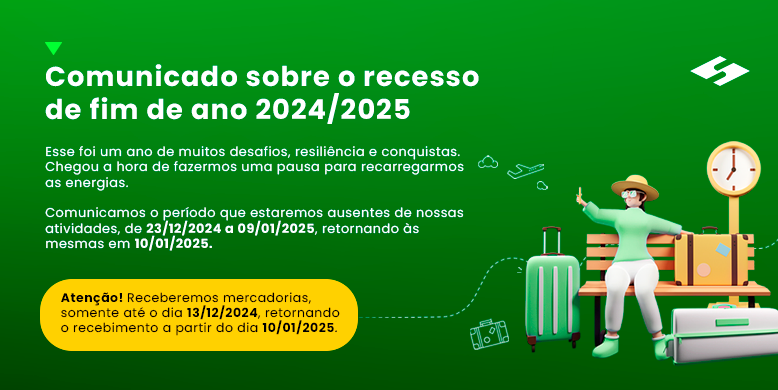 Comunicado sobre o recesso de fim de ano 2024/2025